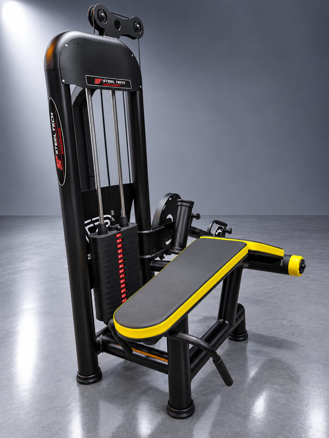 Flexora Deitada - equipamento de musculação Steel Tech