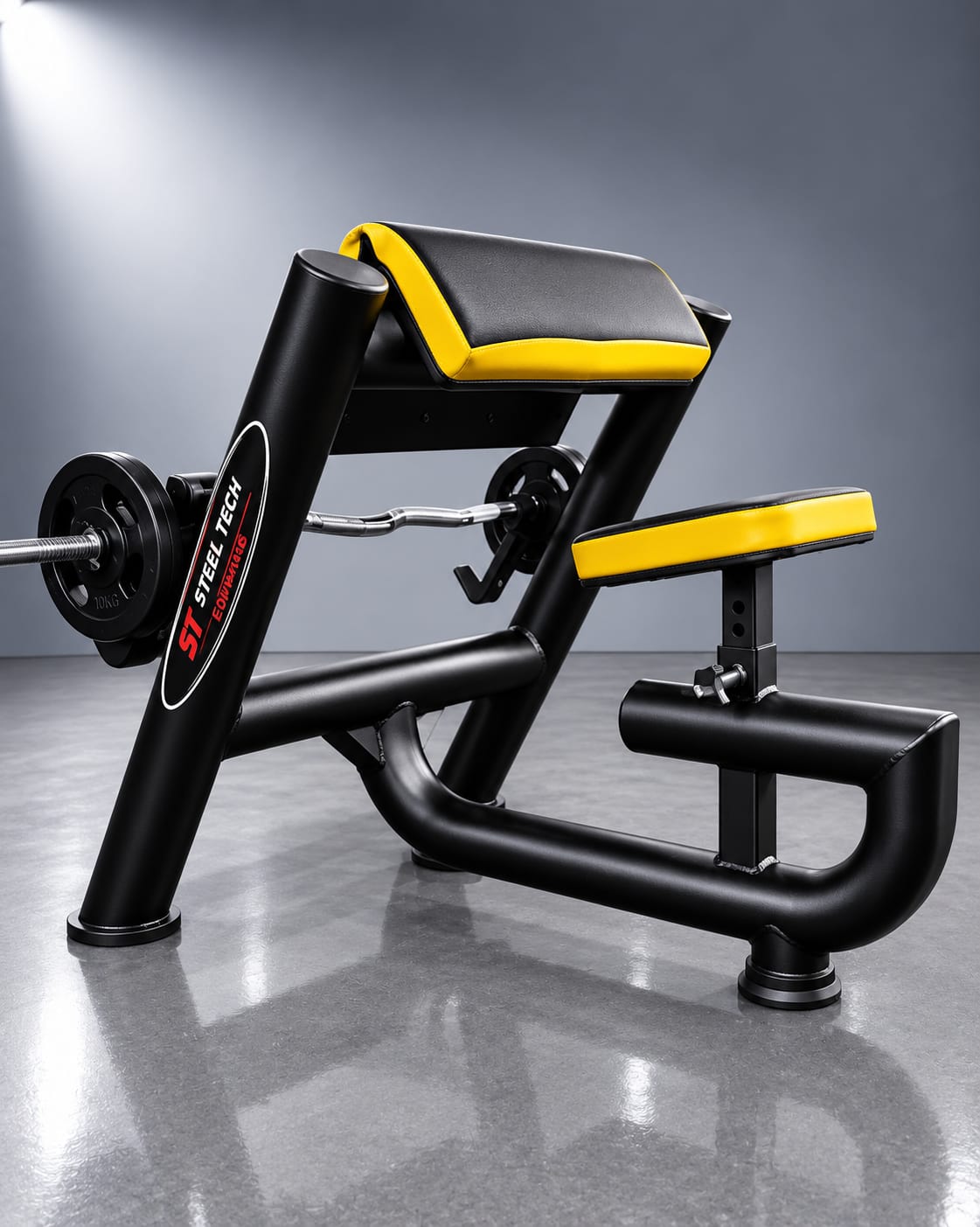 Banco Scott - equipamento de musculação Steel Tech
